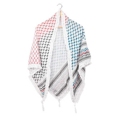 Triangle Kuffyeh Shawl ( Palestine Color ) - RM 100.00