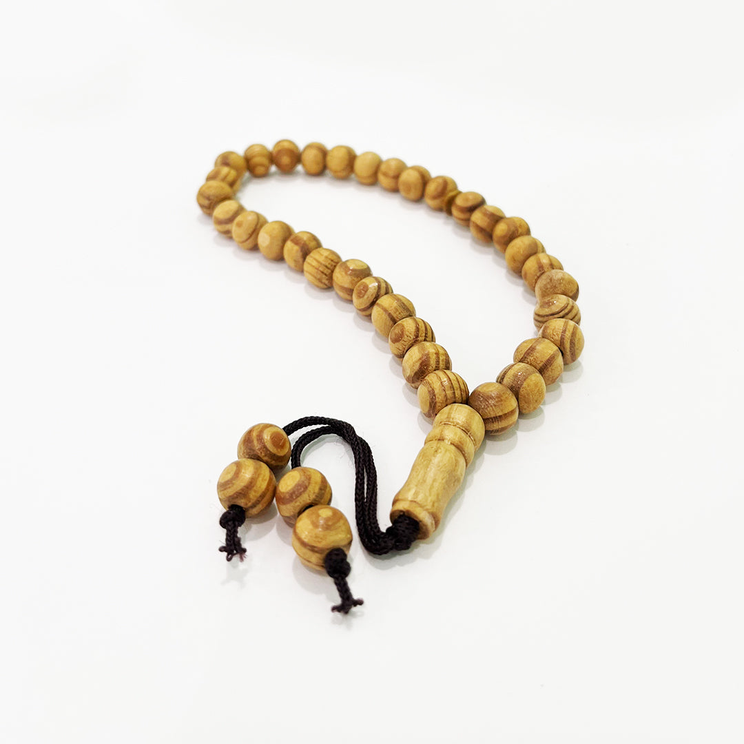 Tasbih Kayu Zaitun - 33 Prayer Beads (Small) - Original From Palestine