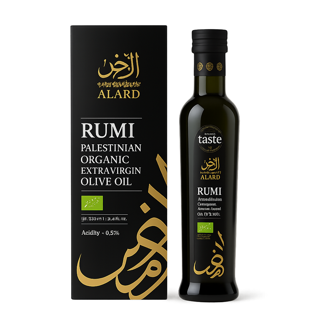 Al’Ard Rumi Organic Extra Virgin Olive Oil 500ml