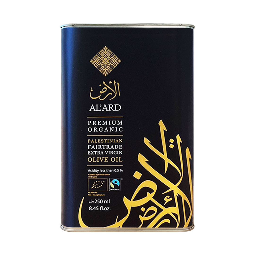 Al’Ard Premium Organic Extra Virgin Olive Oil 250ml Tin