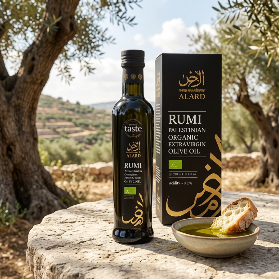 Al’Ard Rumi Organic Extra Virgin Olive Oil 500ml