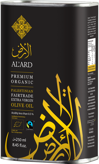 Premium Organic Fairtrade Extra Virgin Olive Oil