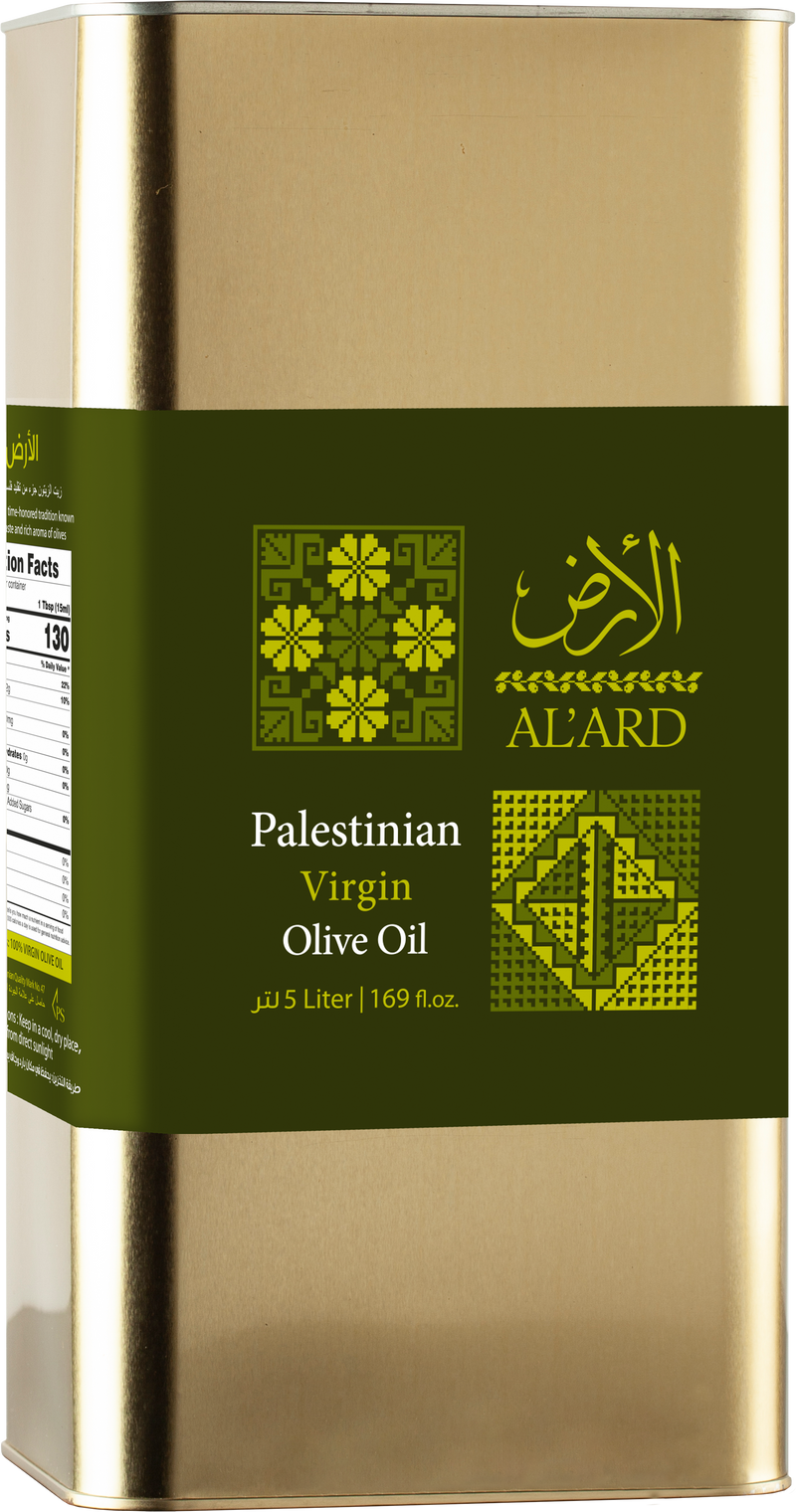 Virgin Olive Oil Tin - 5L / 169.07fl oz